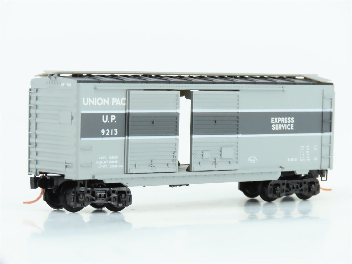 N Scale Micro-Trains MTL 23270 UP Union Pacific 40&#39; Double Door Box Car #9213