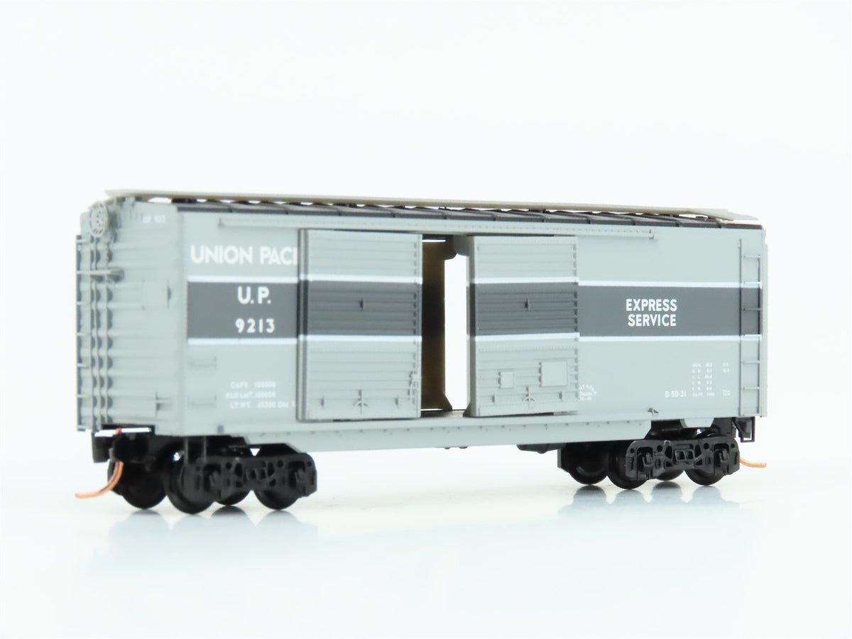 N Scale Micro-Trains MTL 23270 UP Union Pacific 40&#39; Double Door Box Car #9213