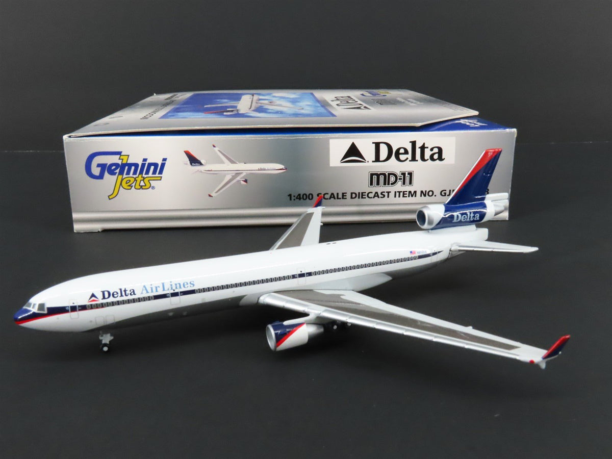 1:400 Scale Gemini Jets GJDAL168 Delta McDonnell Douglas MD-11 Airliner #N812DE