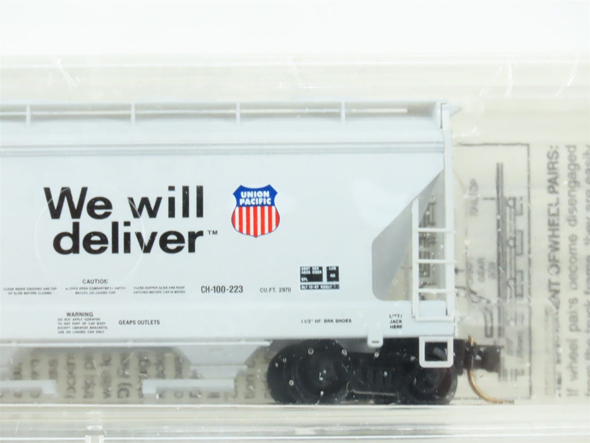 N Micro-Trains MTL Midwest &#39;N&#39; Pioneer/Lombard Hobbies #3 UP/CNW Hopper 2-Pack