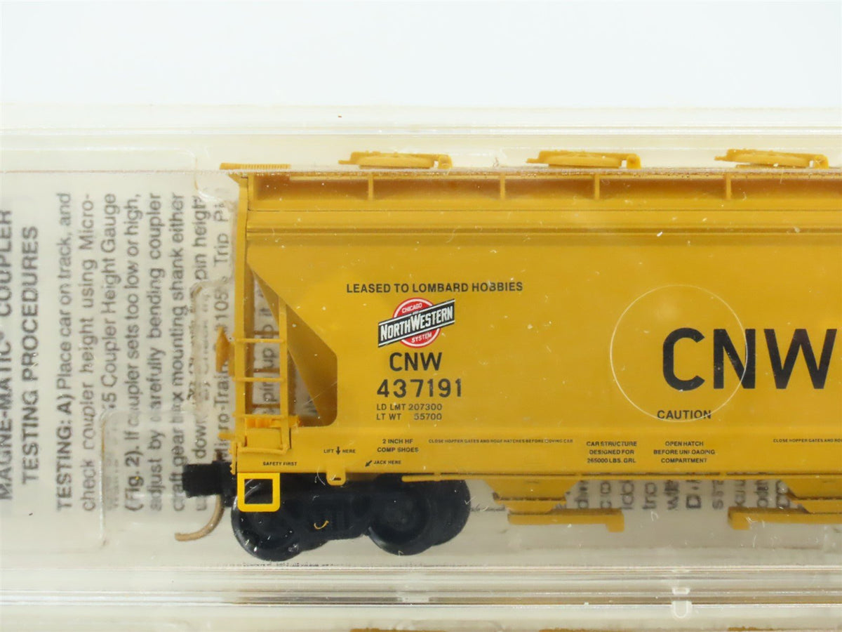 N Micro-Trains MTL Midwest &#39;N&#39; Pioneer/Lombard Hobbies #2 CNW Hopper 2-Pack