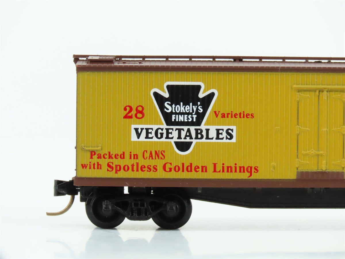 N Scale Micro-Trains MTL 49340 SBIX Stokely Vegetables 40&#39; Reefer #12933