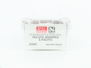 N Scale Micro-Trains MTL 23260 DWC Duluth Winnipeg & Pacific 40' Reefer #582225