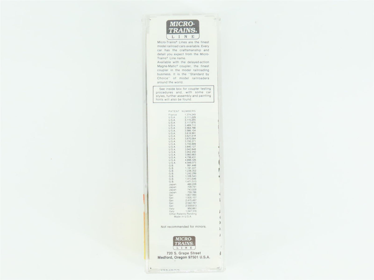 N Scale Micro-Trains MTL 49320 WRX GB&amp;W Green Bay Route 40&#39; Reefer #9453