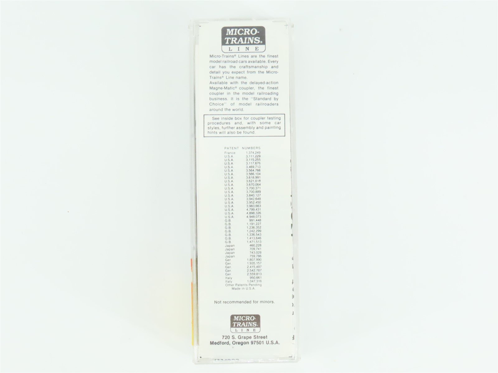 N Scale Micro-Trains MTL 49320 WRX GB&W Green Bay Route 40' Reefer #9453