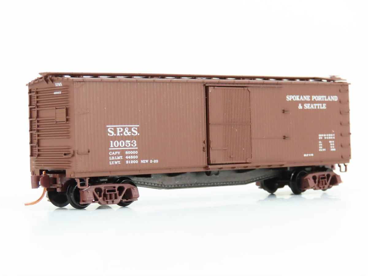 N Scale Micro-Trains MTL 39230 SP&amp;S Spokane Portland &amp; Seattle 40&#39; Reefer #10053