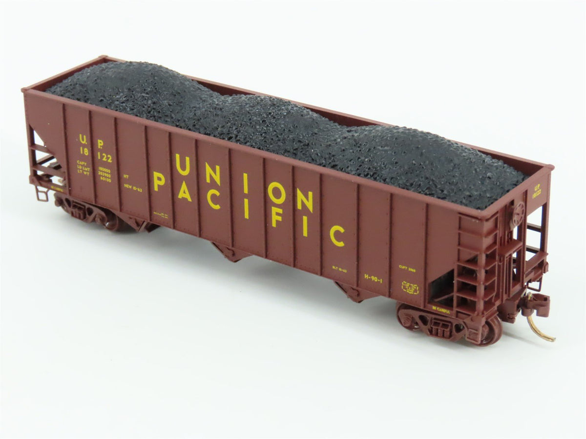 N Scale Micro-Trains MTL 108100 UP Union Pacific 3-Bay Hopper w/ Load #10053