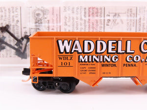 N Scale Micro-Trains MTL 56350 WDLX Waddell Coal Mining 2-Bay Open Hopper #101