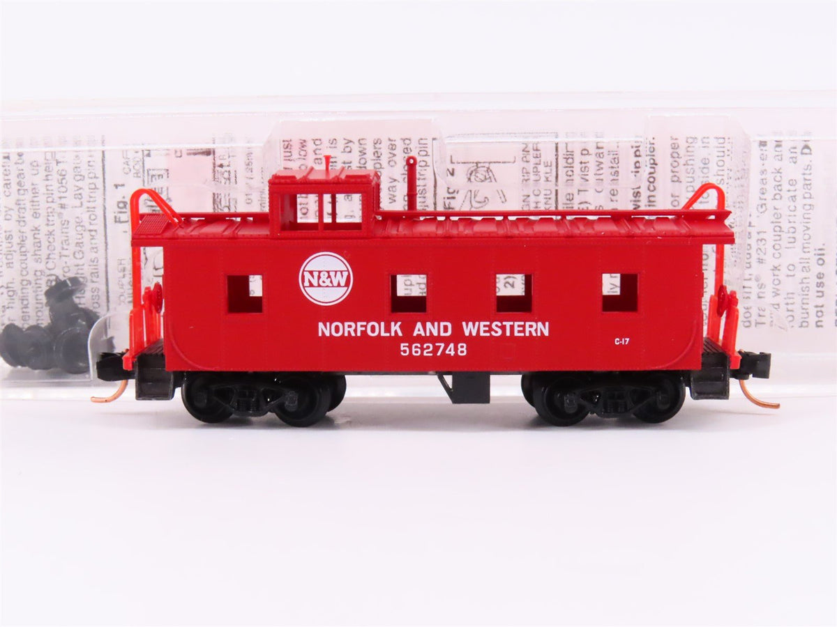 N Scale Micro-Trains MTL 100170 N&amp;W Norfolk &amp; Western 36&#39; Steel Caboose #562748