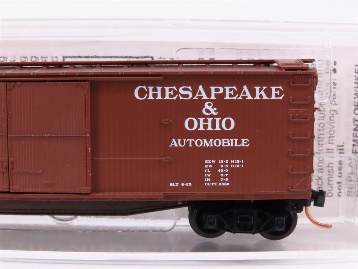 N Scale Micro-Trains MTL 43070 C&amp;O Chesapeake &amp; Ohio Railroad 40&#39; Box Car #12133