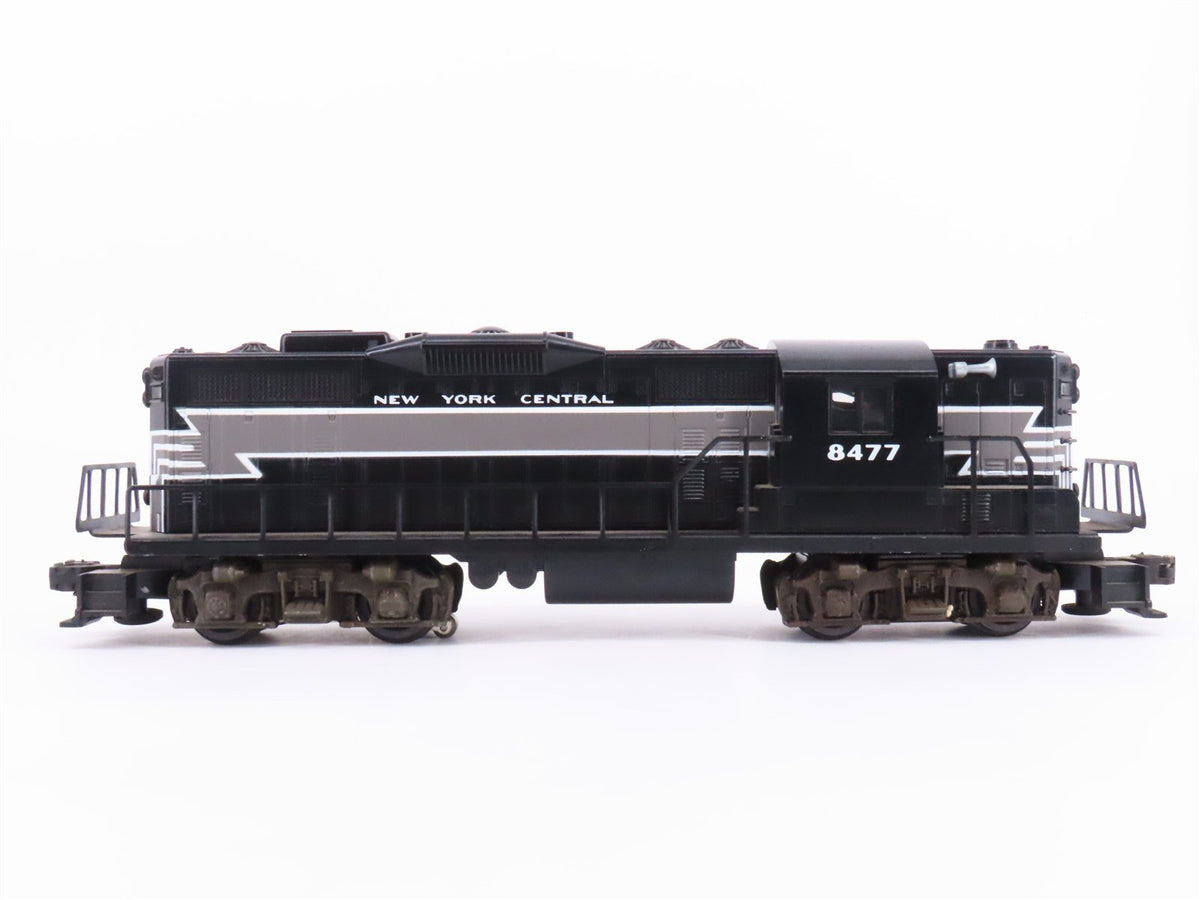 O Gauge 3-Rail Lionel NYC New York Central GP9 Diesel Locomotive #8477