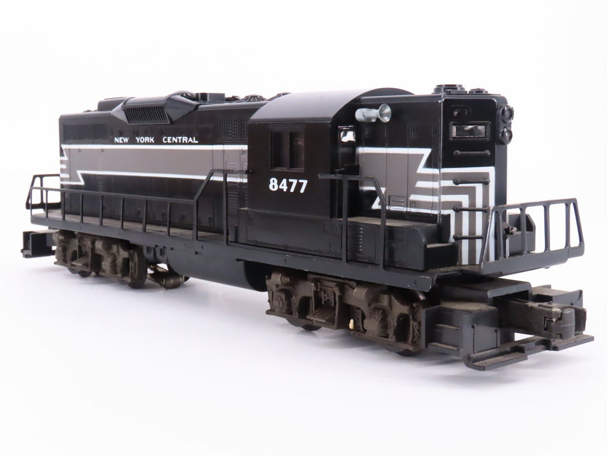 O Gauge 3-Rail Lionel NYC New York Central GP9 Diesel Locomotive #8477