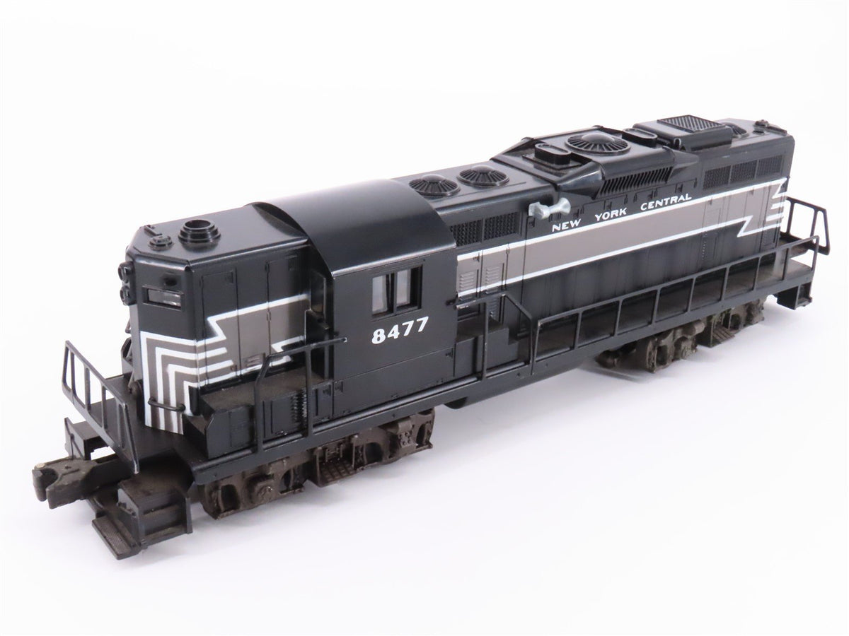 O Gauge 3-Rail Lionel NYC New York Central GP9 Diesel Locomotive #8477