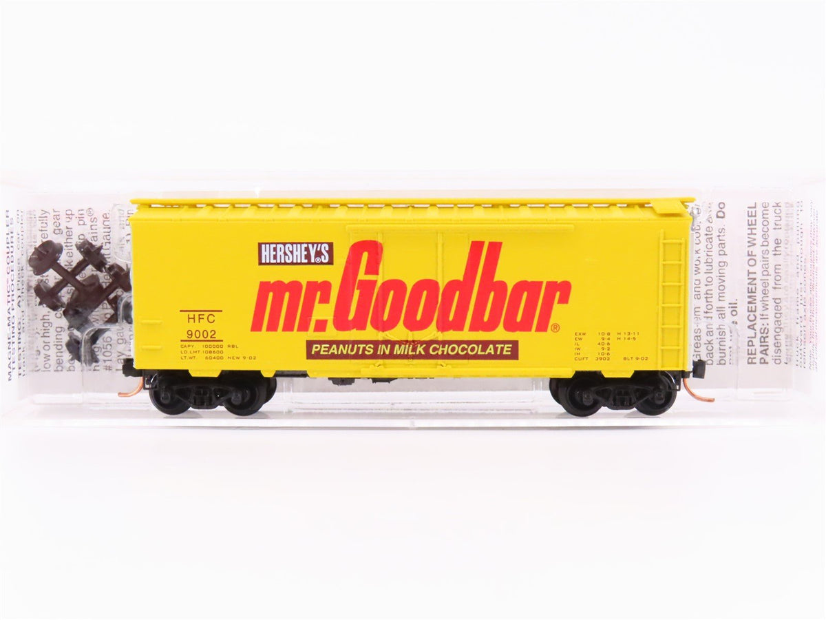 N Scale Micro-Trains MTL 21310 HFC Hershey&#39;s Mr. Goodbar 40&#39; Box Car #9002