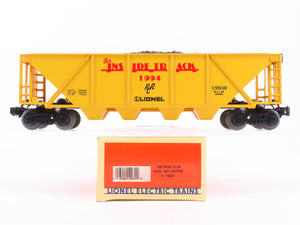 O Gauge 3-Rail Lionel 6-19930 Railroad Club 4-Bay Hopper #19930 w/ Coal Load