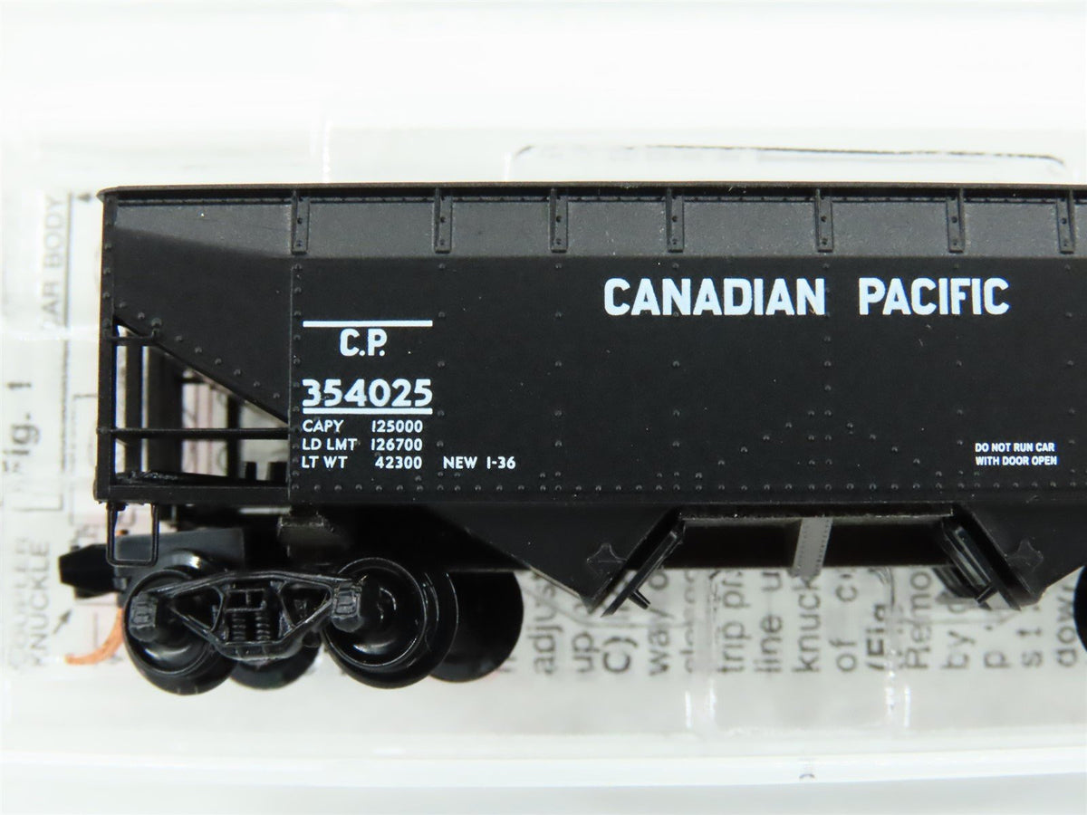 N Scale Micro-Trains MTL 55150 CP Canadian Pacific 2-Bay Open Hopper #354025