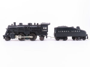 O Gauge 3-Rail Lionel Lines 2-4-2 Steam Locomotive #1060