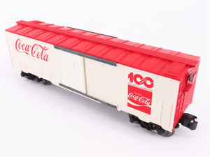 O Gauge 3-Rail Lionel Coca-Cola 100th Centennial Celebration Boxcar