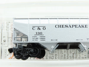 N Scale Micro-Trains MTL 86030 C&O Chesapeake & Ohio Railroad 2-Bay Hopper #130