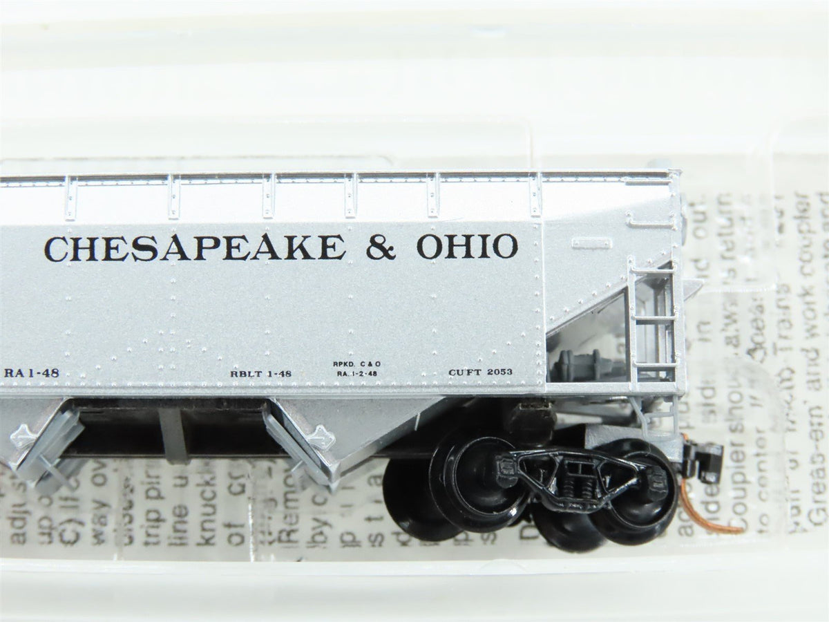 N Scale Micro-Trains MTL 86030 C&amp;O Chesapeake &amp; Ohio Railroad 2-Bay Hopper #130