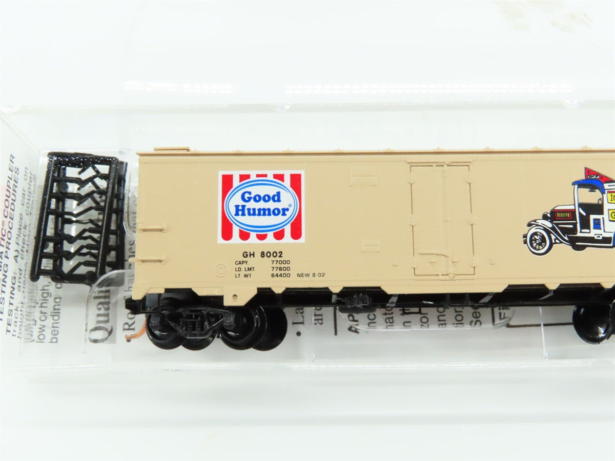 N Scale Micro-Trains MTL 59580 GH Good Humor 40&#39; Steel Ice Reefer #8002