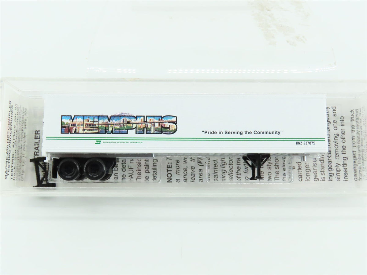 N Scale Micro-Trains MTL 67190 BN Intermodal Memphis 45&#39; Trailer #237875