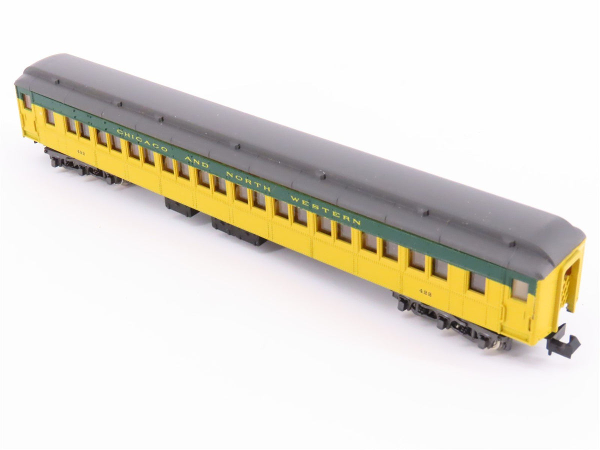 N Scale Con-Cor 0003-570014 CNW Railway Heavyweight Passenger 6-Car Set