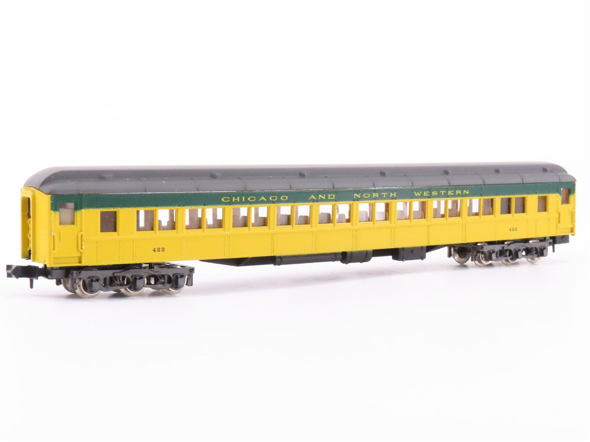 N Scale Con-Cor 0003-570014 CNW Railway Heavyweight Passenger 6-Car Set