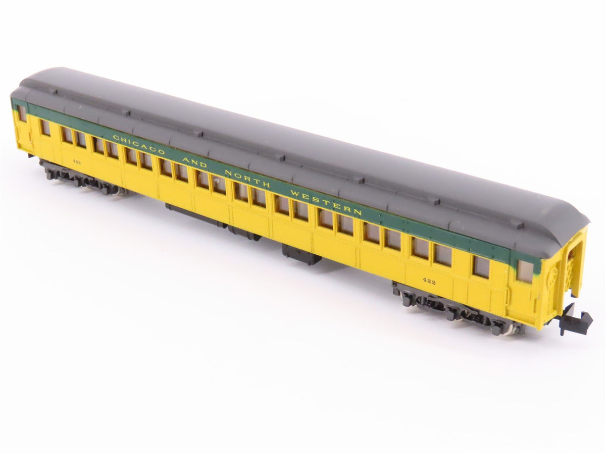 N Scale Con-Cor 0003-570014 CNW Railway Heavyweight Passenger 6-Car Set