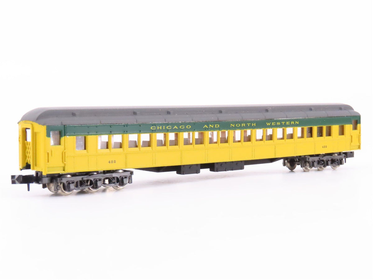 N Scale Con-Cor 0003-570014 CNW Railway Heavyweight Passenger 6-Car Set