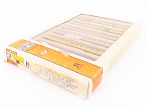 N Scale Con-Cor 0003-570014 CNW Railway Heavyweight Passenger 6-Car Set