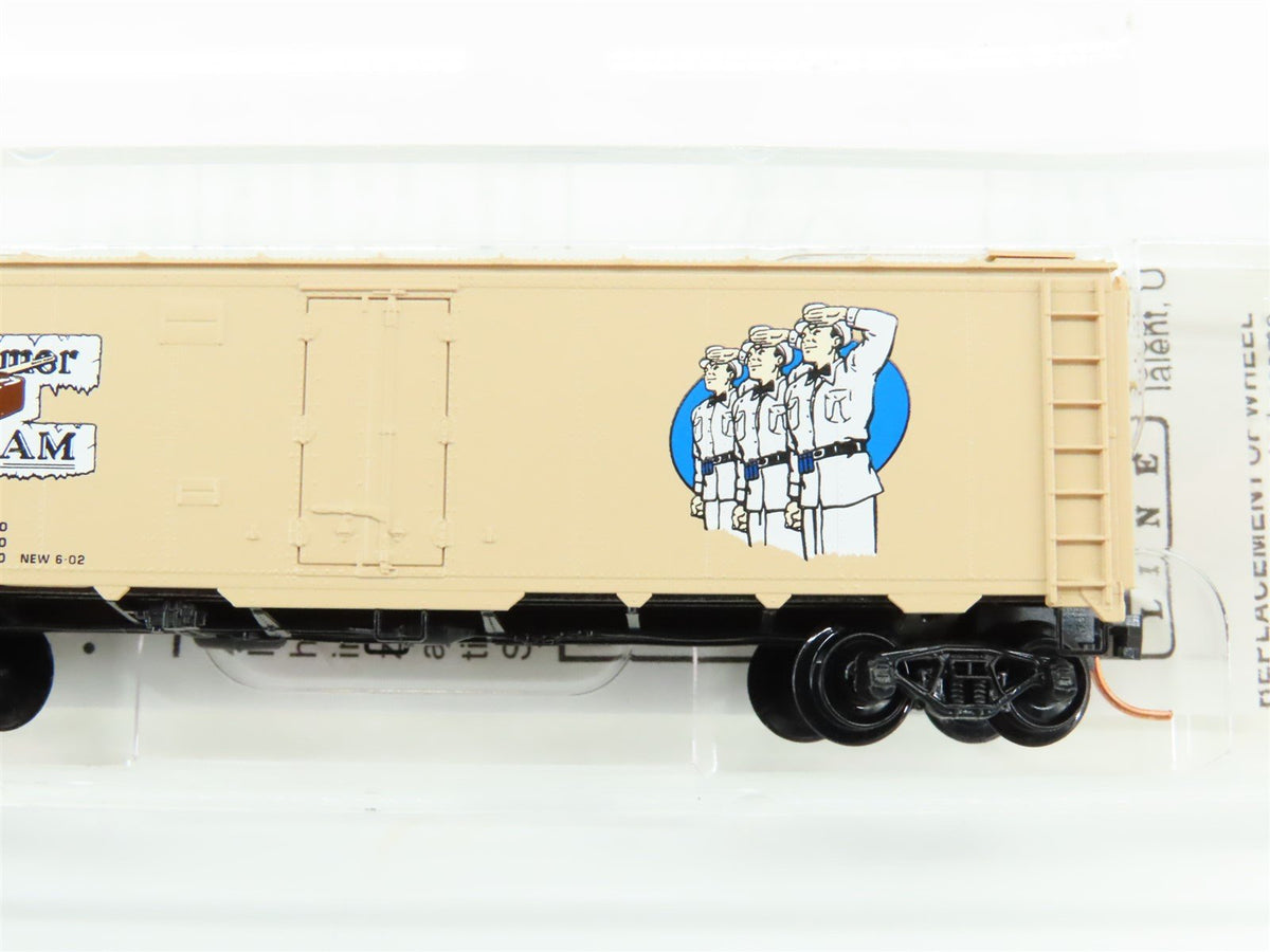 N Scale Micro-Trains MTL 59570 GH Good Humor 40&#39; Steel Ice Reefer #6002