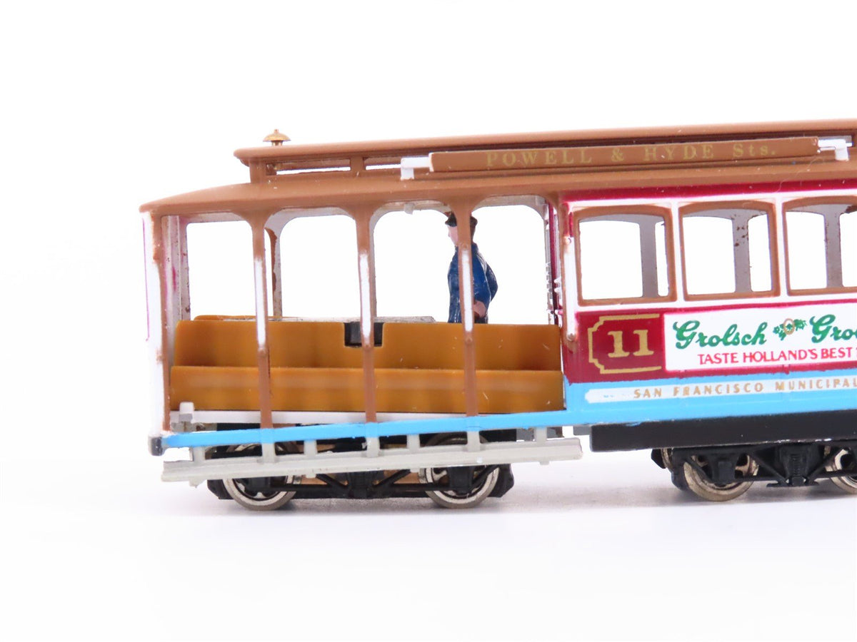 HO Scale Bachmann 60541 Powell &amp; Hyde San Francisco Electric Cable Car