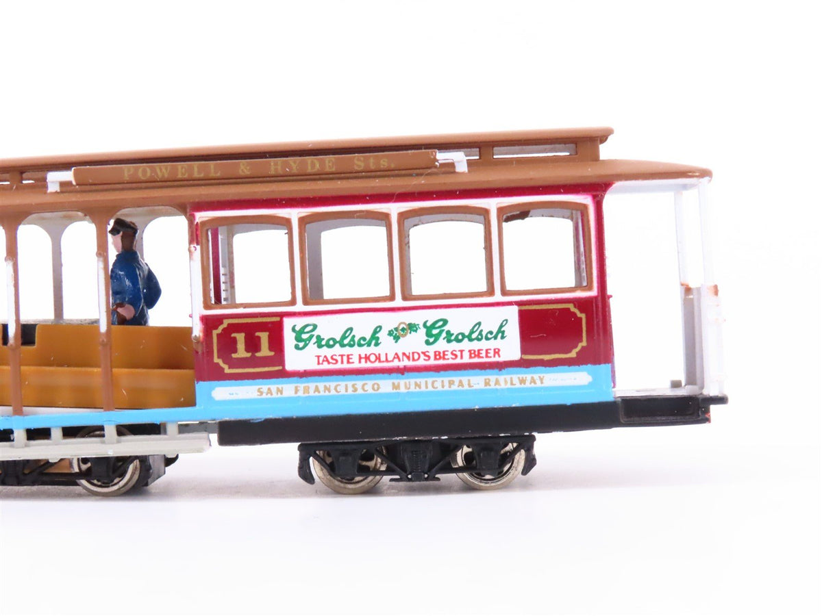 HO Scale Bachmann 60541 Powell &amp; Hyde San Francisco Electric Cable Car