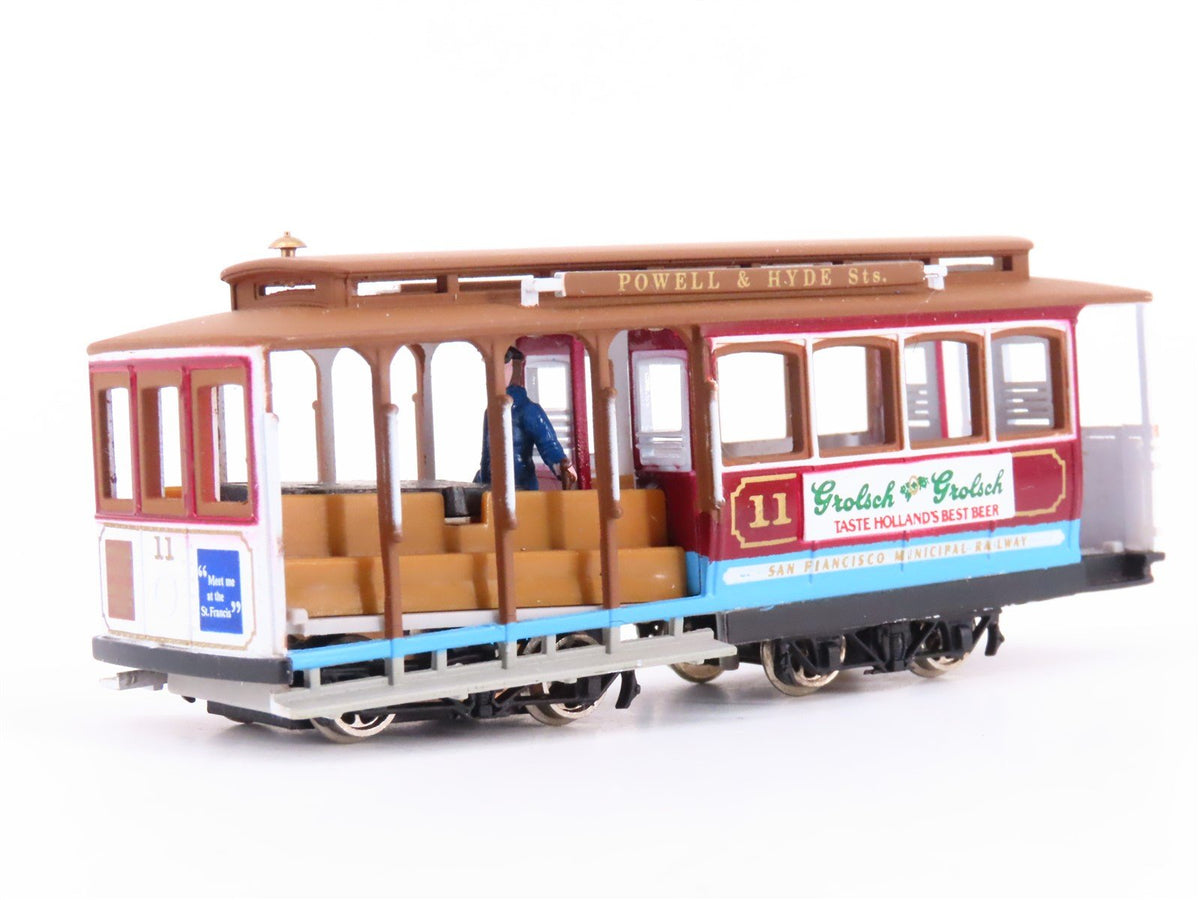 HO Scale Bachmann 60541 Powell &amp; Hyde San Francisco Electric Cable Car