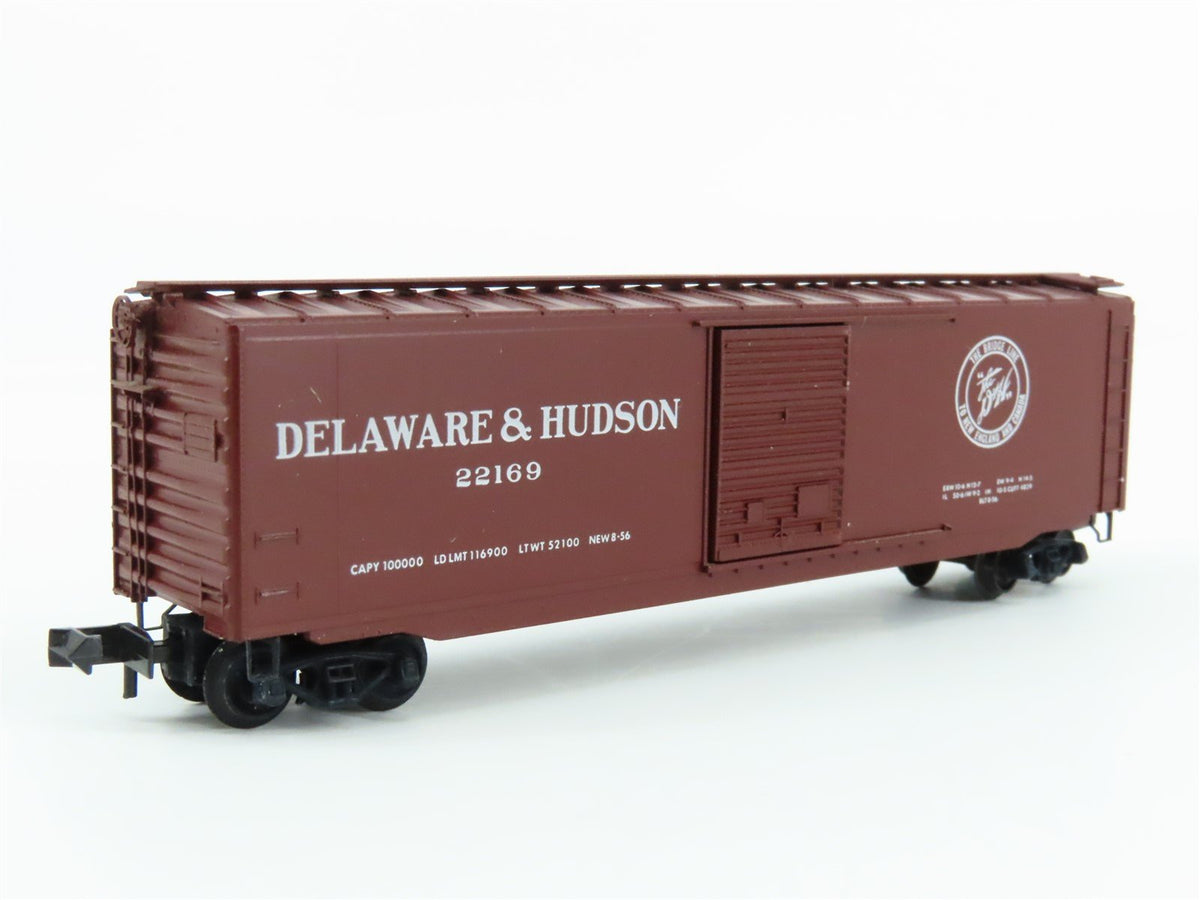 N Scale Kadee Micro-Trains MTL 31463-1 D&amp;H Delaware &amp; Hudson 50&#39; Box Car #22169