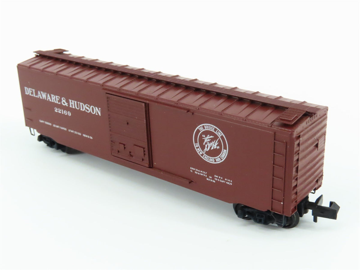 N Scale Kadee Micro-Trains MTL 31463-1 D&amp;H Delaware &amp; Hudson 50&#39; Box Car #22169