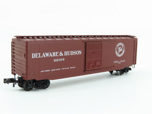 N Scale Kadee Micro-Trains MTL 31463-1 D&H Delaware & Hudson 50' Box Car #22169