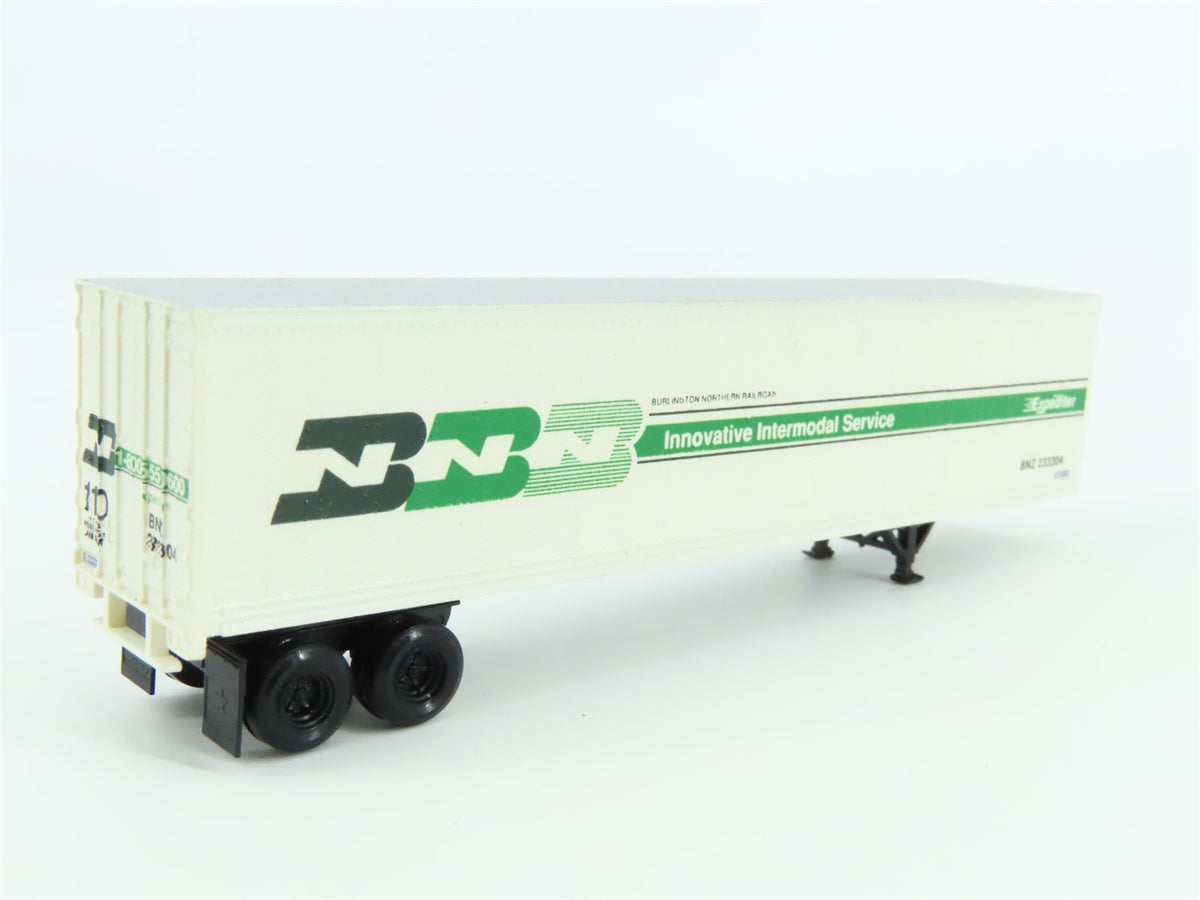 N Kadee Micro-Trains MTL 67000 BNZ Burlington Northern 45&#39; Trailer 233304 Custom