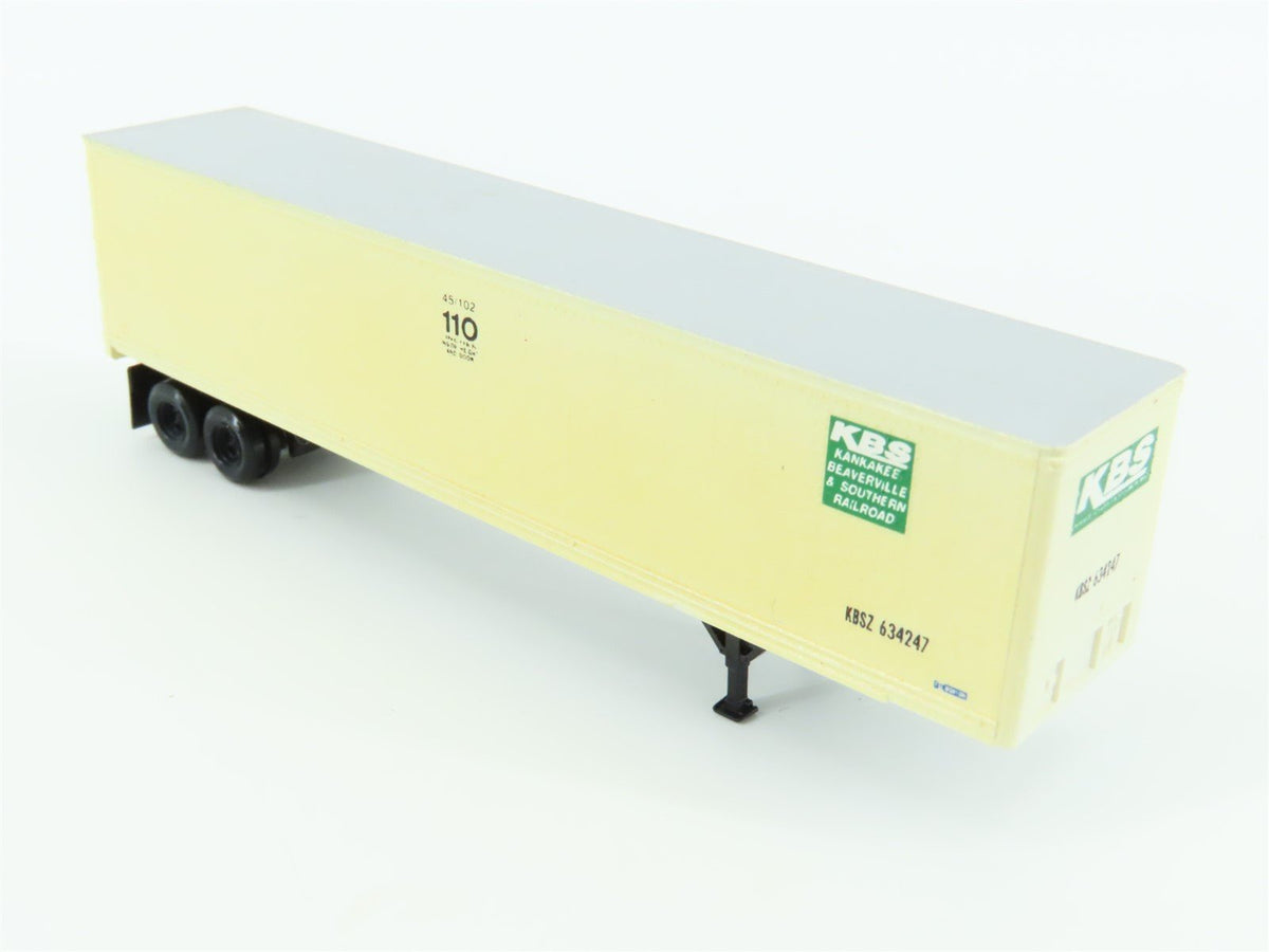 N Scale Kadee Micro-Trains MTL 67000 KBS Railroad 45&#39; Trailer #634247 Custom