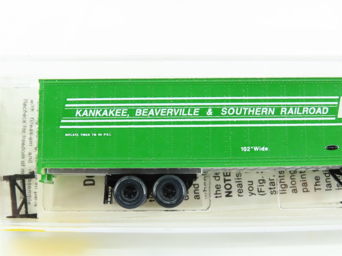 N Scale Kadee Micro-Trains MTL 67000 KBS Railroad 45&#39; Van Trailer #930295 Custom