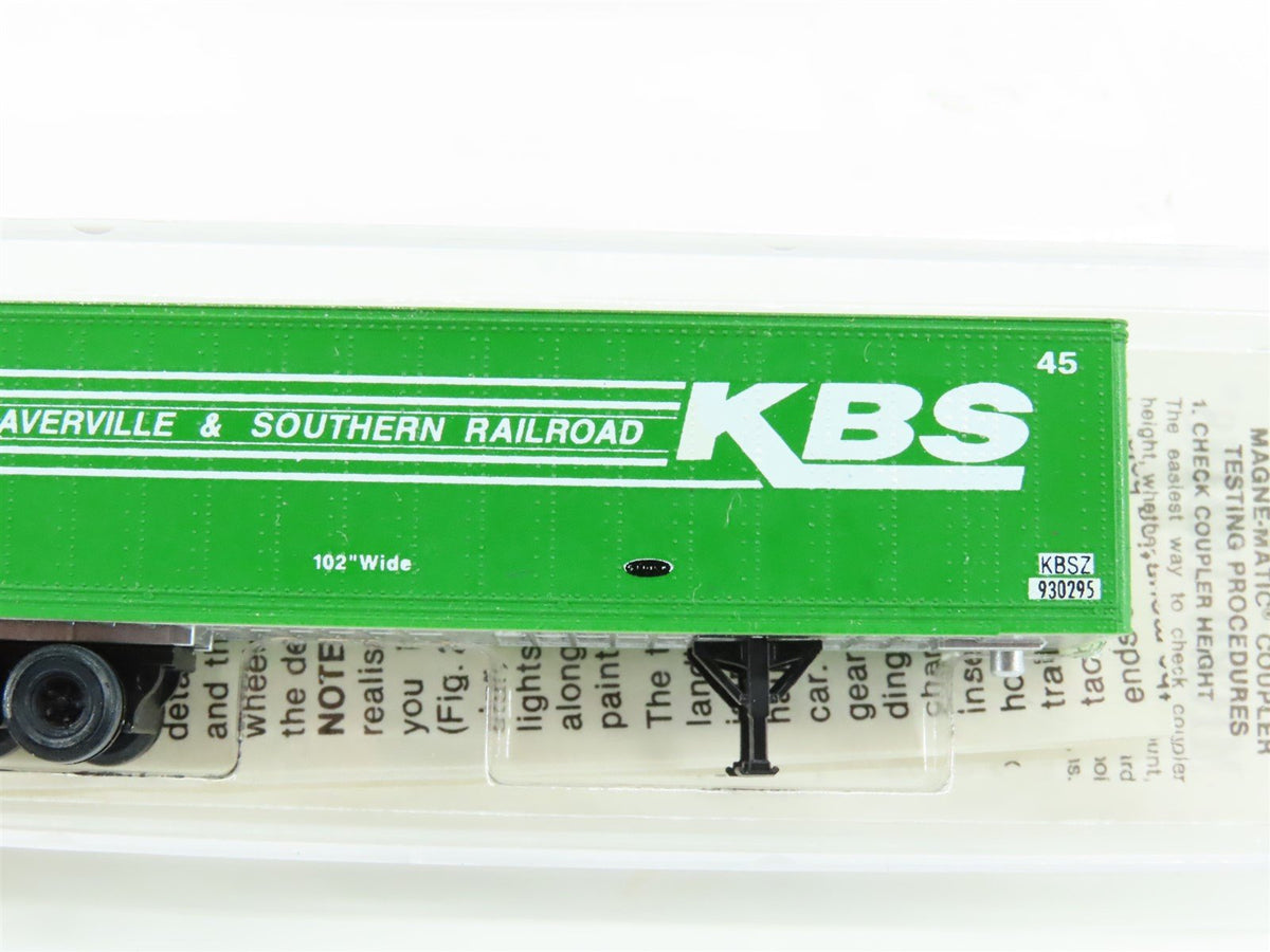 N Scale Kadee Micro-Trains MTL 67000 KBS Railroad 45&#39; Van Trailer #930295 Custom