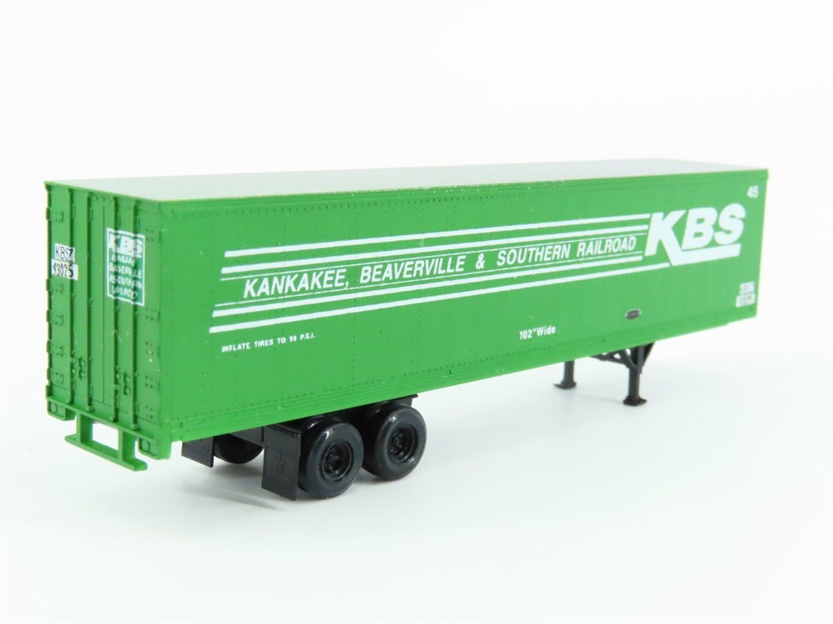 N Scale Kadee Micro-Trains MTL 67000 KBS Railroad 45&#39; Van Trailer #930295 Custom