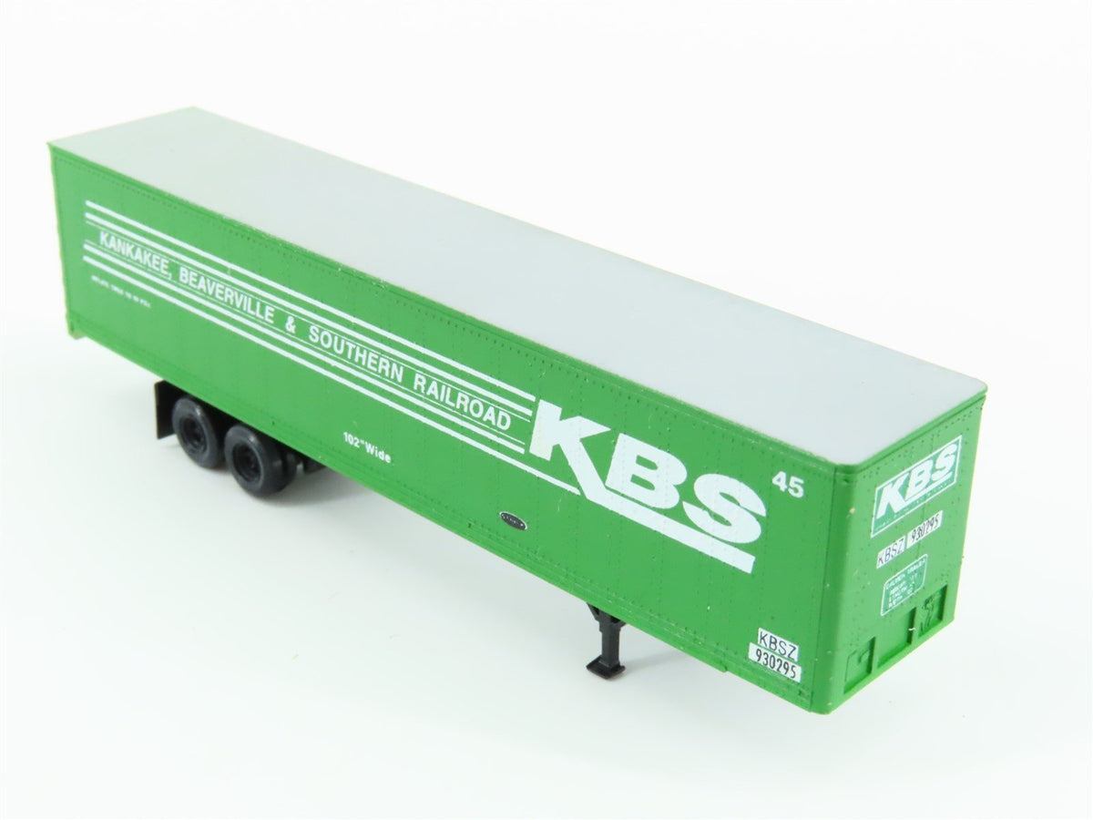 N Scale Kadee Micro-Trains MTL 67000 KBS Railroad 45&#39; Van Trailer #930295 Custom