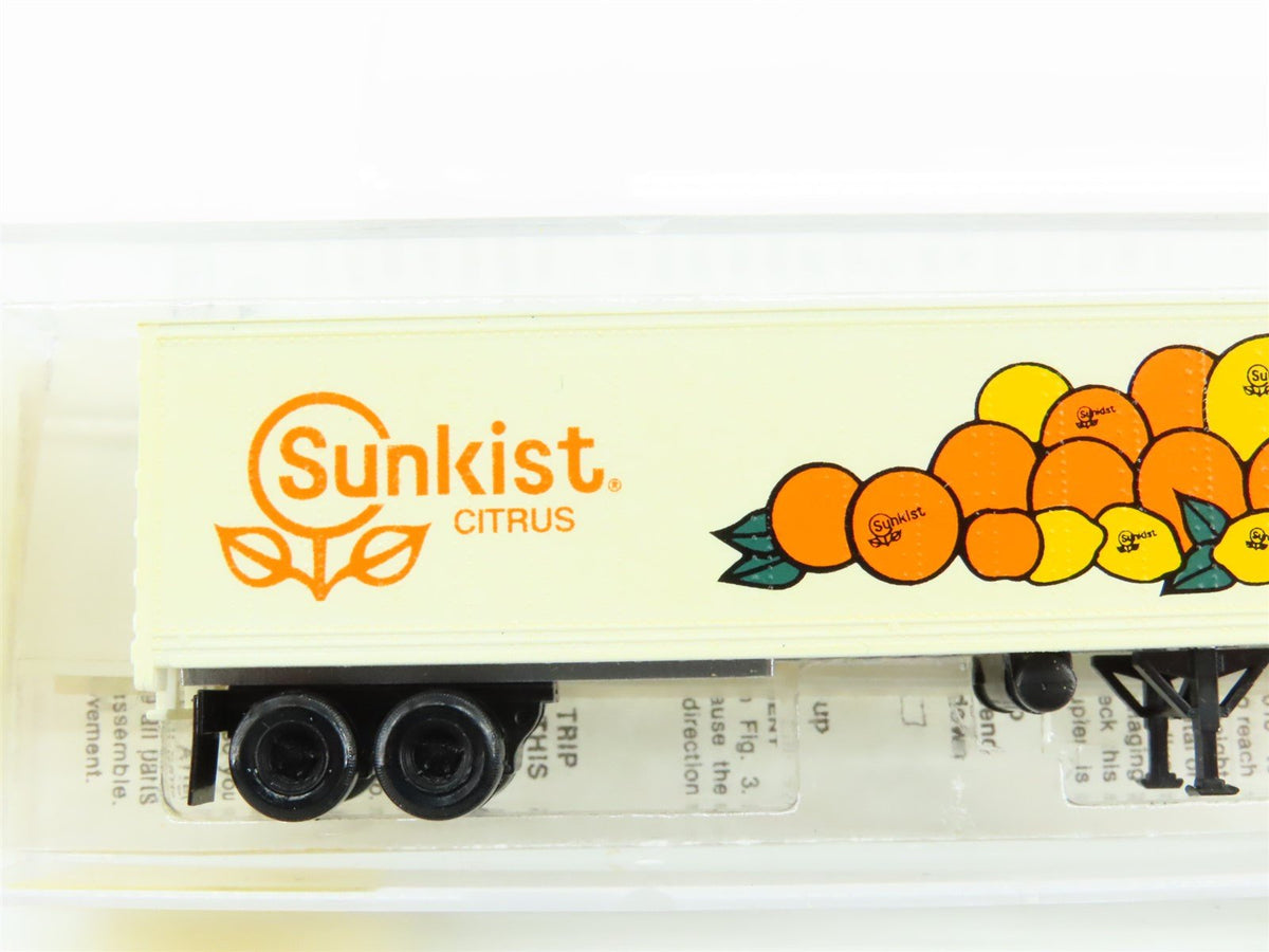 N Scale Kadee Micro-Trains MTL 66000 Sunkist Citrus 40&#39; Van Trailer Custom