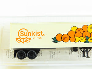 N Scale Kadee Micro-Trains MTL 66000 Sunkist Citrus 40' Van Trailer Custom