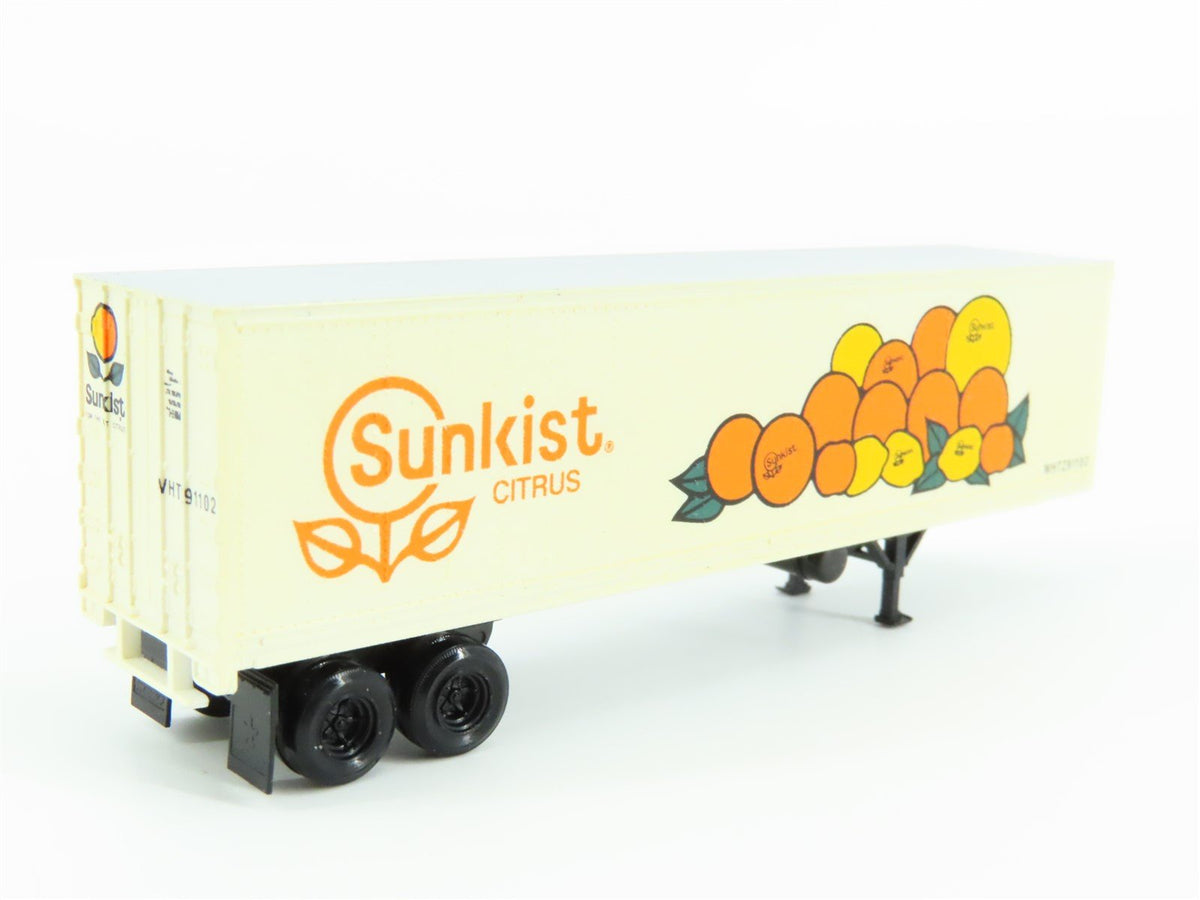 N Scale Kadee Micro-Trains MTL 66000 Sunkist Citrus 40&#39; Van Trailer Custom