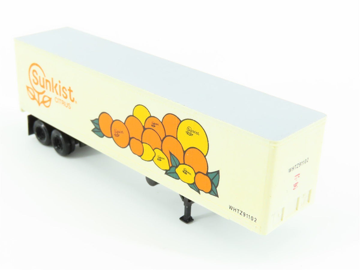 N Scale Kadee Micro-Trains MTL 66000 Sunkist Citrus 40&#39; Van Trailer Custom