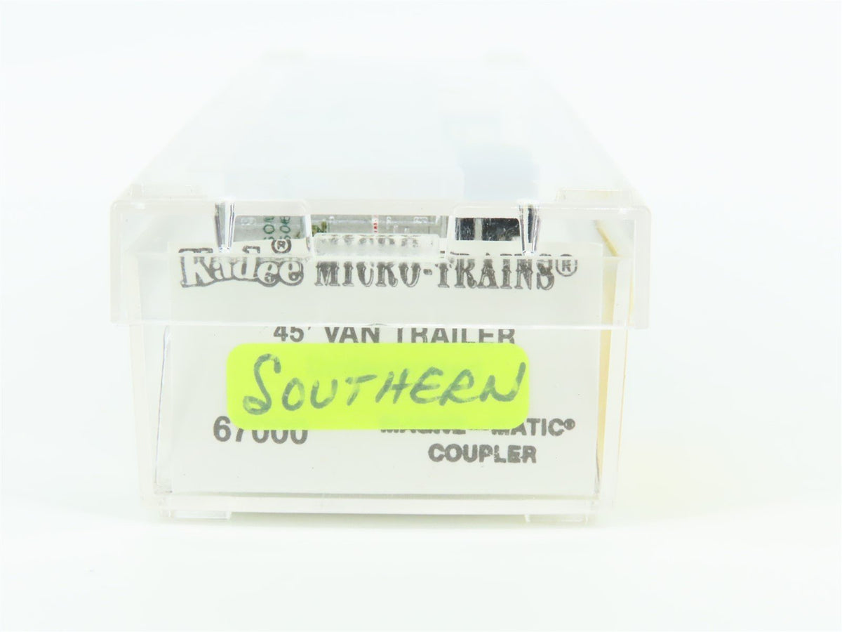 N Scale Kadee Micro-Trains MTL 67000 SOUZ Southern 45&#39; Trailer #650684 Custom