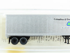 N Kadee Micro-Trains MTL 66000 C&G Columbus & Greenville 40' Trailer Custom